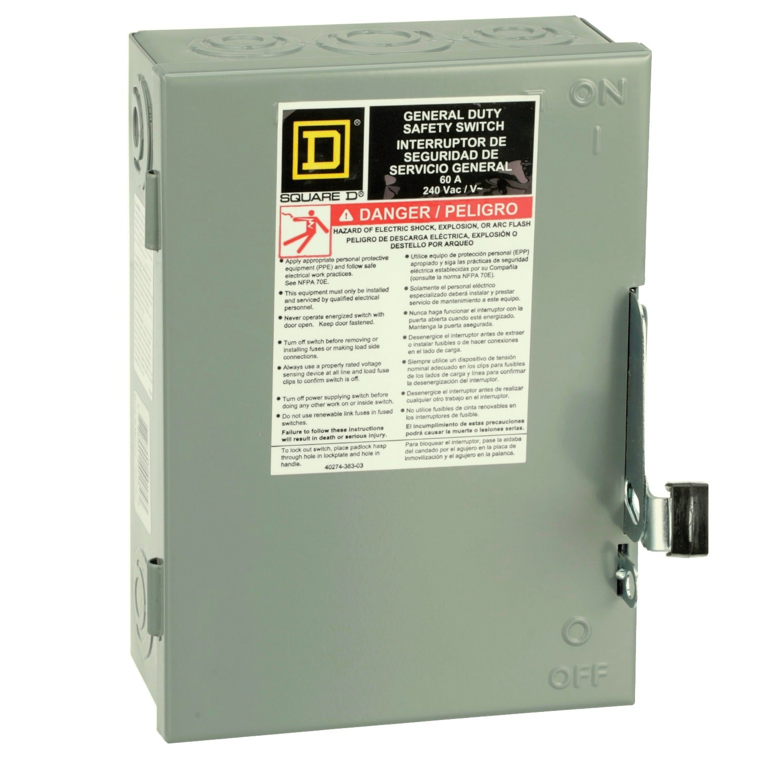 Square D Safety Switch 60A