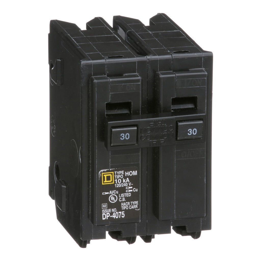 Square D 2-Pole 30A Circuit Breaker