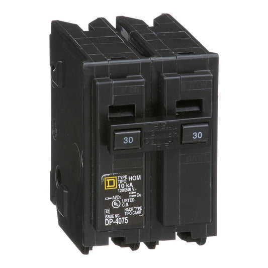 Square D 2-Pole 30A Circuit Breaker