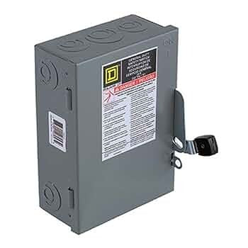 Square D Safety Switch 30A 2 Pole