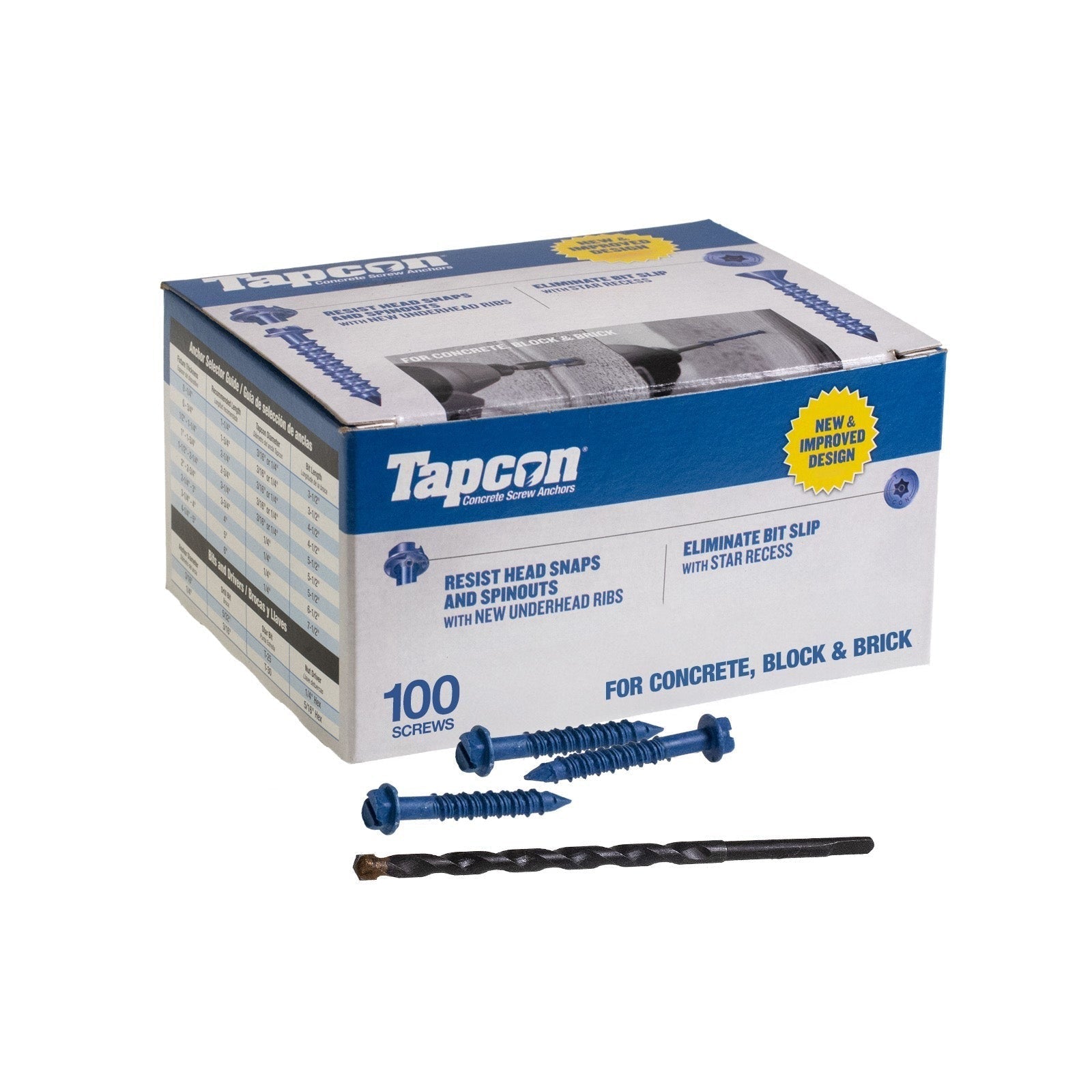 Concrete Anchor Screw 1/4 x 1-1/4 Inch