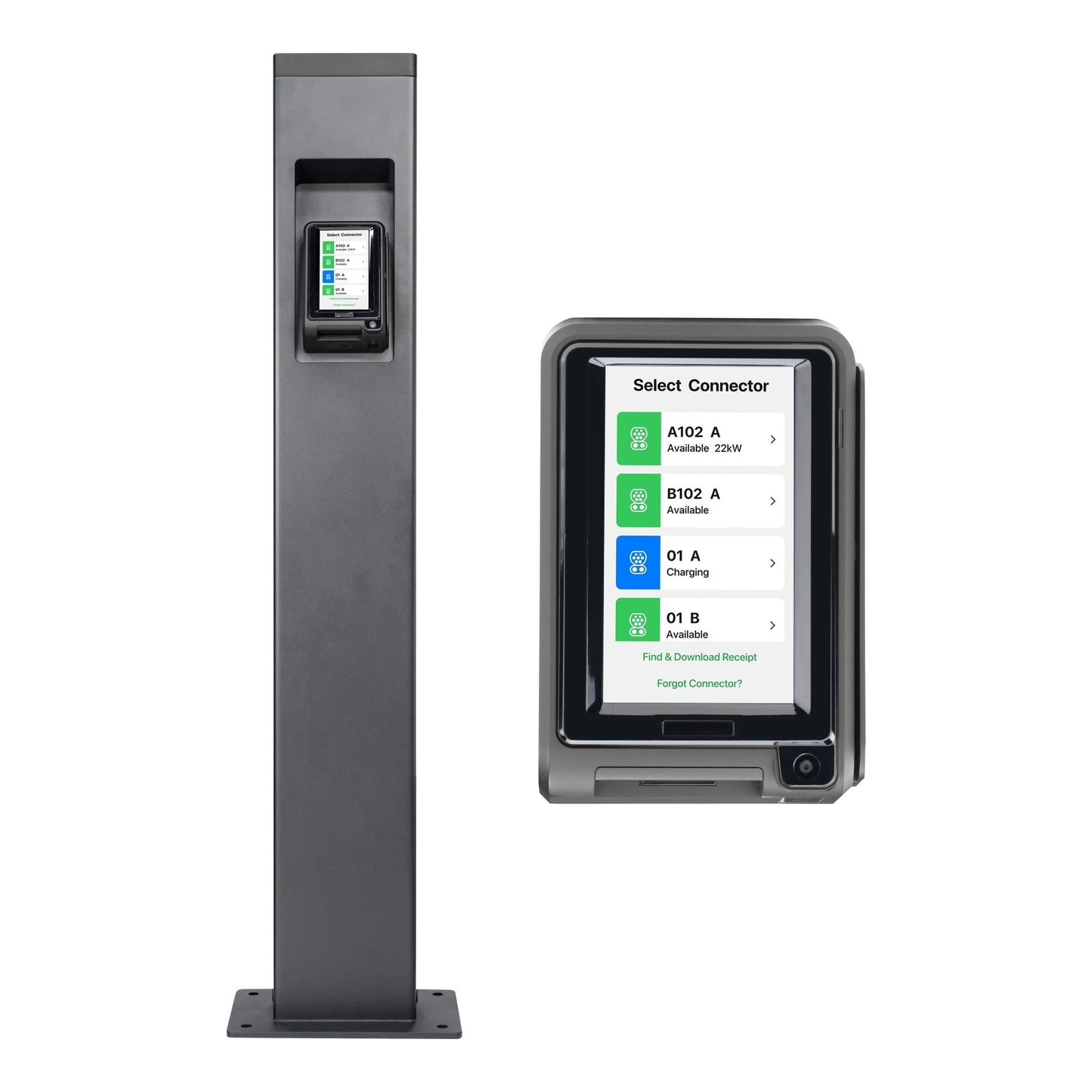 EV-Kiosk credit card reader