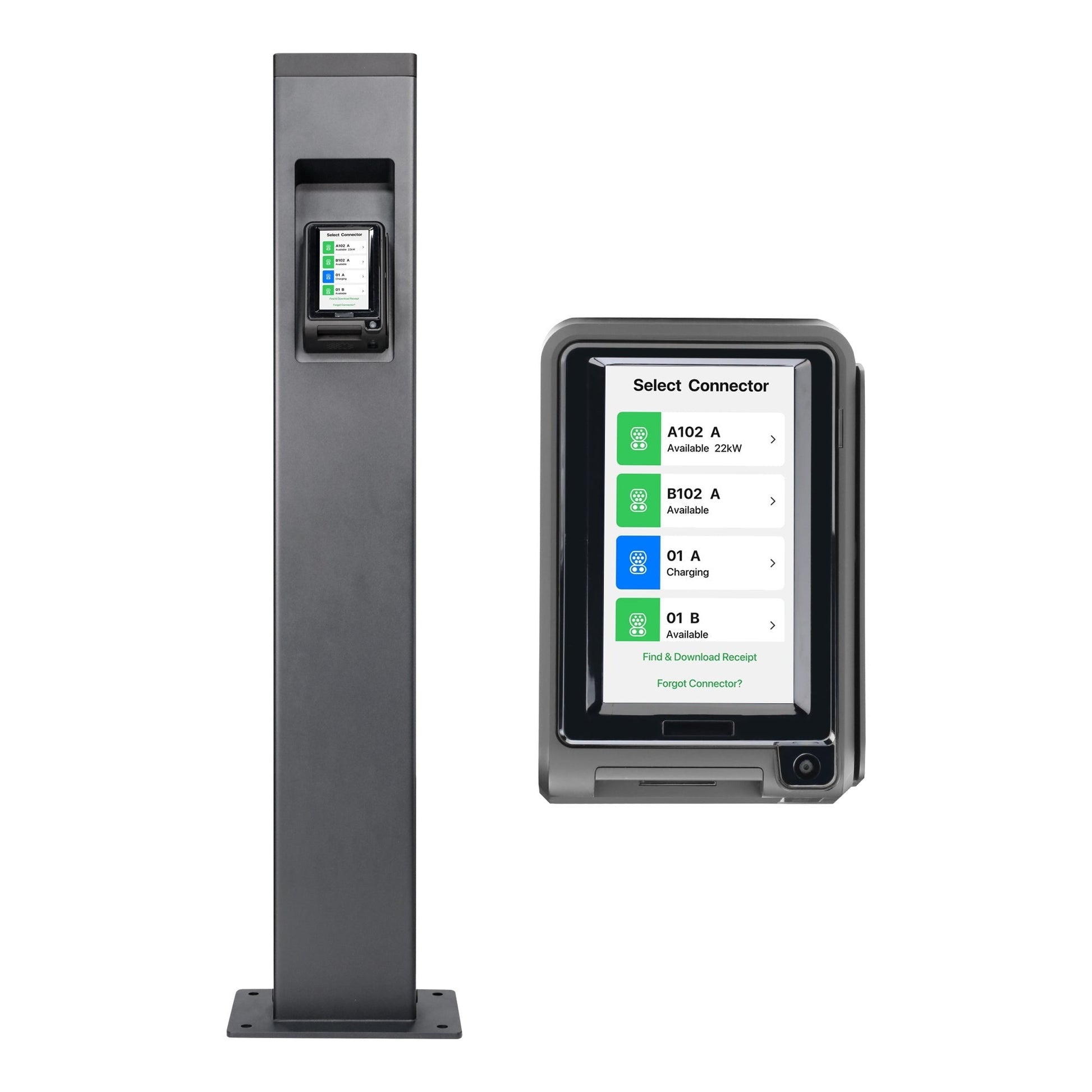 EV-Kiosk credit card reader