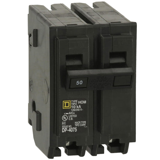 Square D 50A 2-Pole Circuit Breaker
