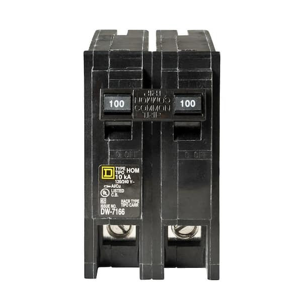 Square D 100A Circuit Breaker